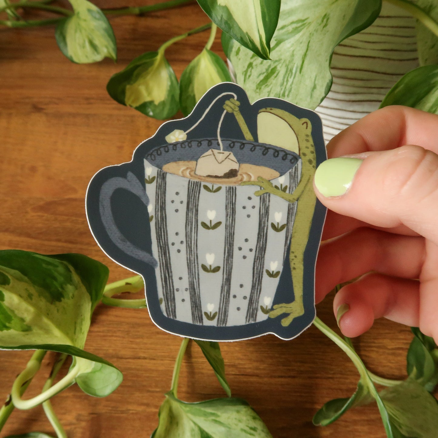 Teacup Froggy Stickers