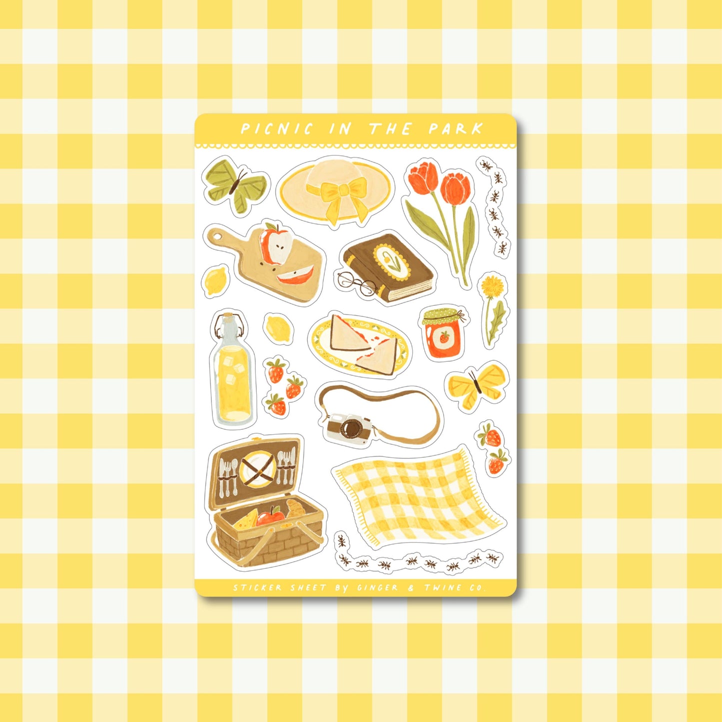 Picnic In The Park Sticker Sheet