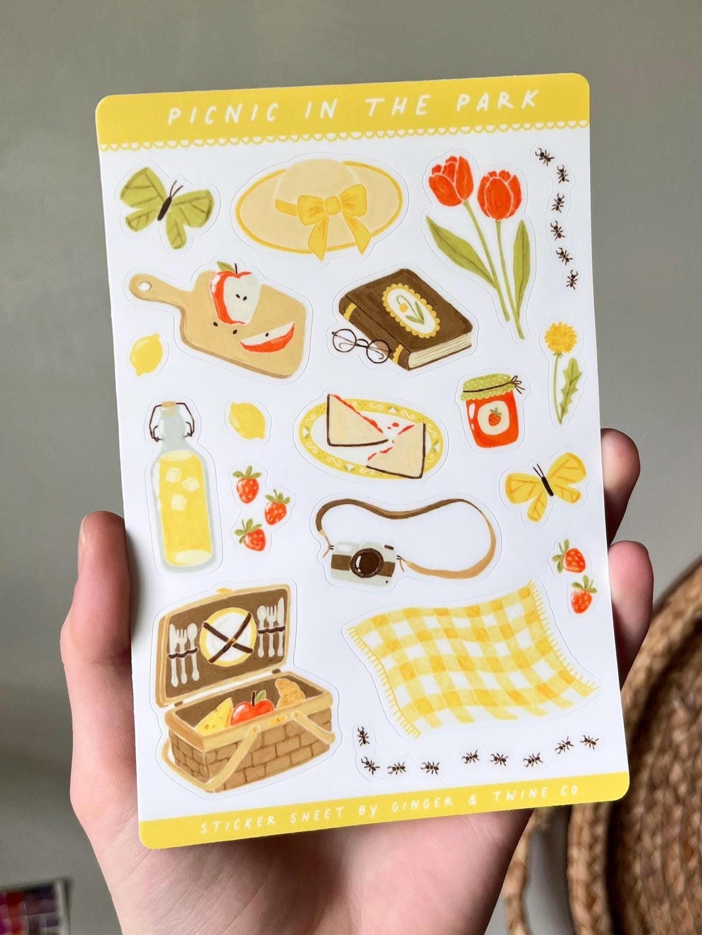 Picnic In The Park Sticker Sheet