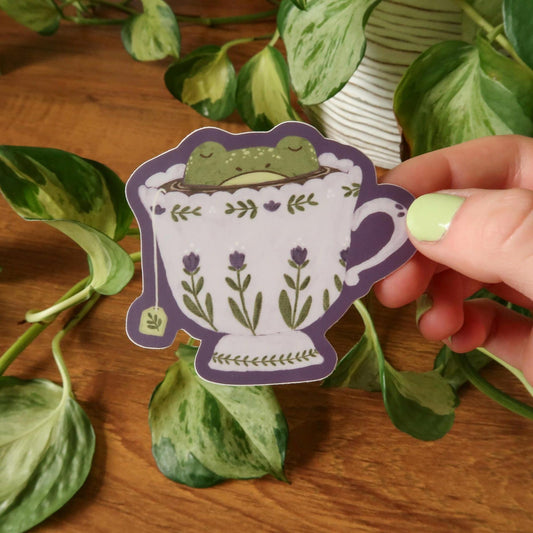 Teacup Froggy Stickers