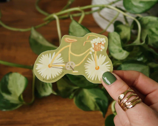 Daisy Bike Sticker