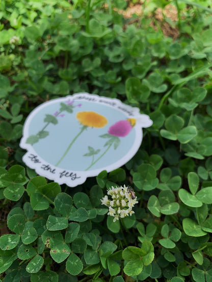 These Aren't Weeds Sticker