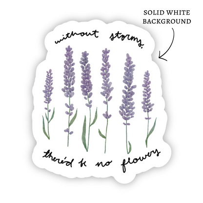 Lavender Sticker