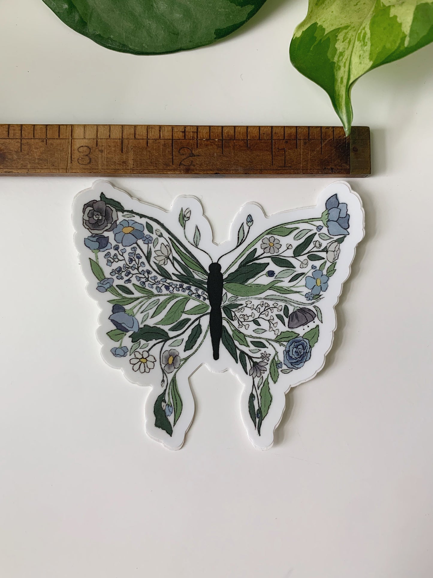 Blooming Butterfly Sticker