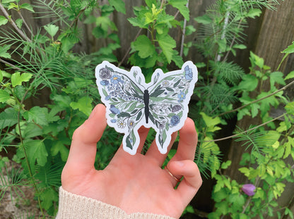 Blooming Butterfly Sticker