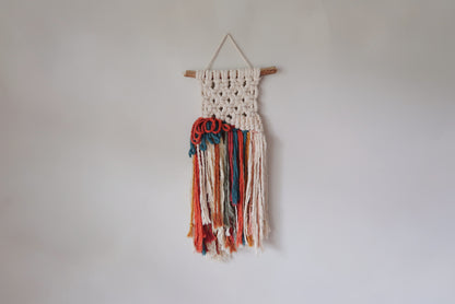 Zero-Waste Small Macrame Wall Hanging