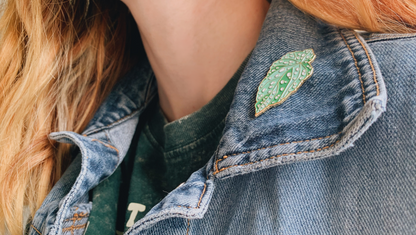 Begonia Maculata Enamel Pin