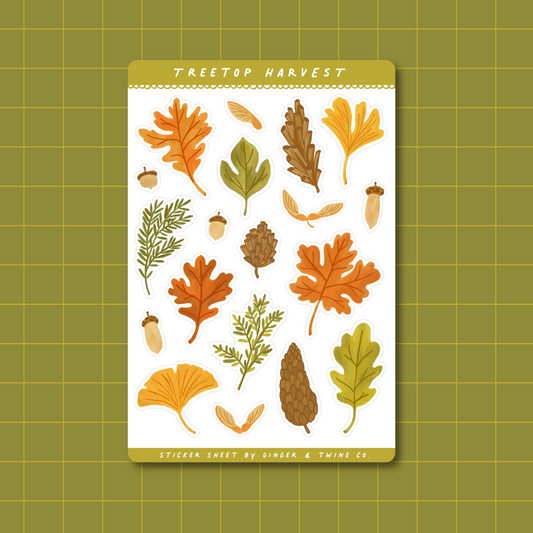 Treetop Harvest Sticker Sheet