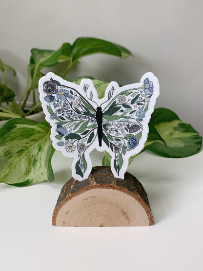 Blooming Butterfly Sticker