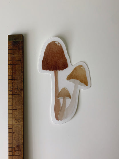 Pixie Cap Mushrooms Sticker