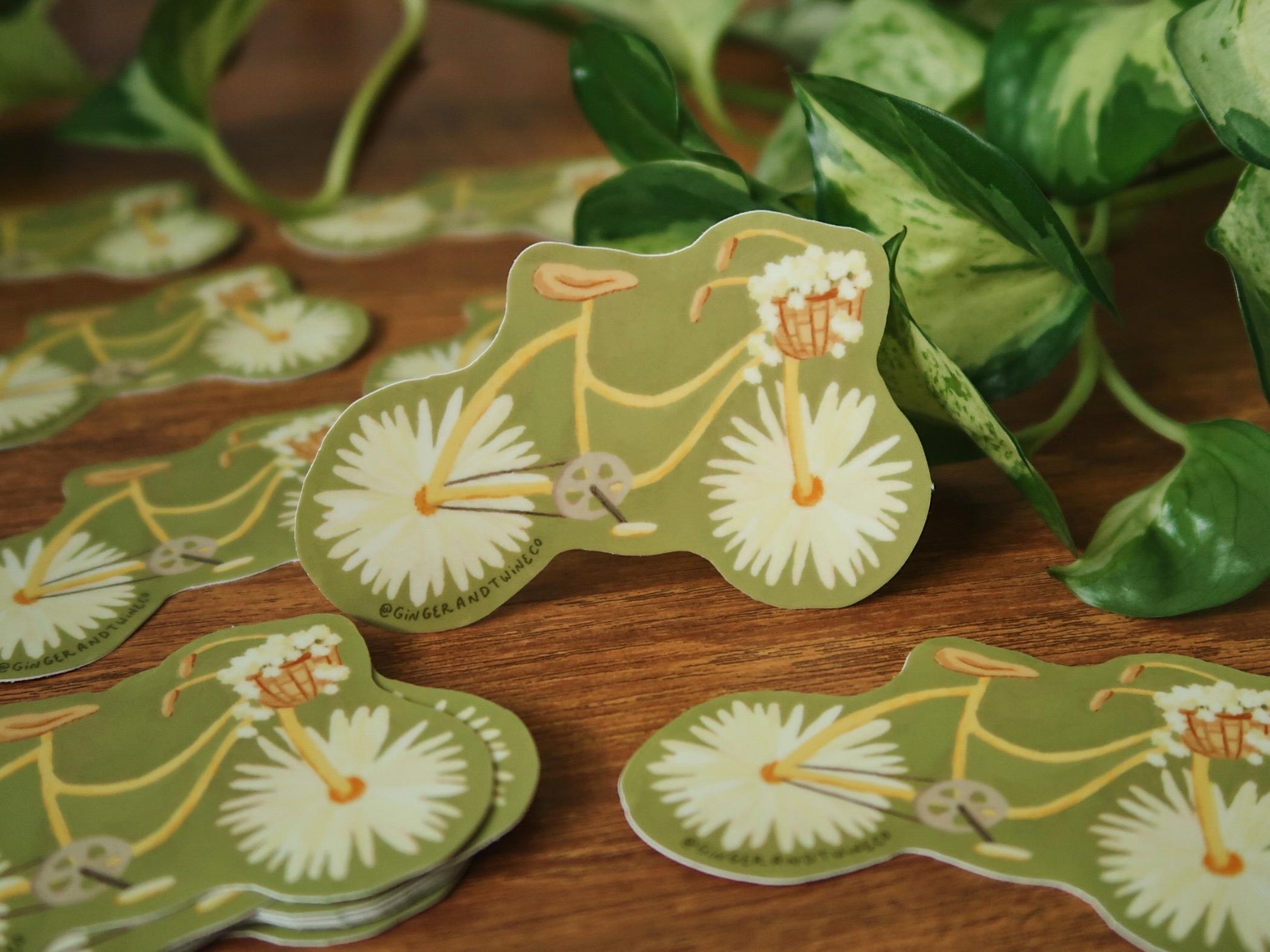 Daisy Bike Sticker