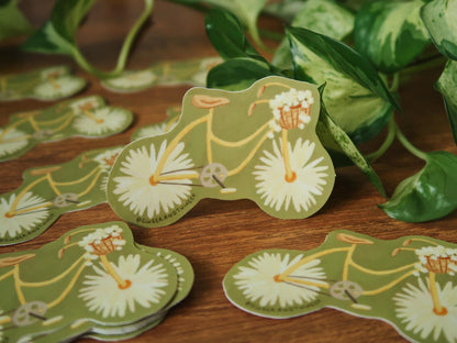 Daisy Bike Sticker