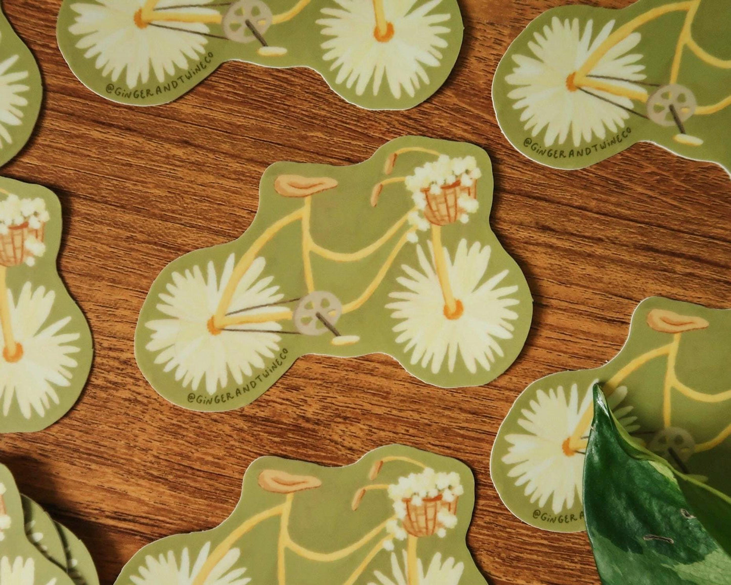 Daisy Bike Sticker