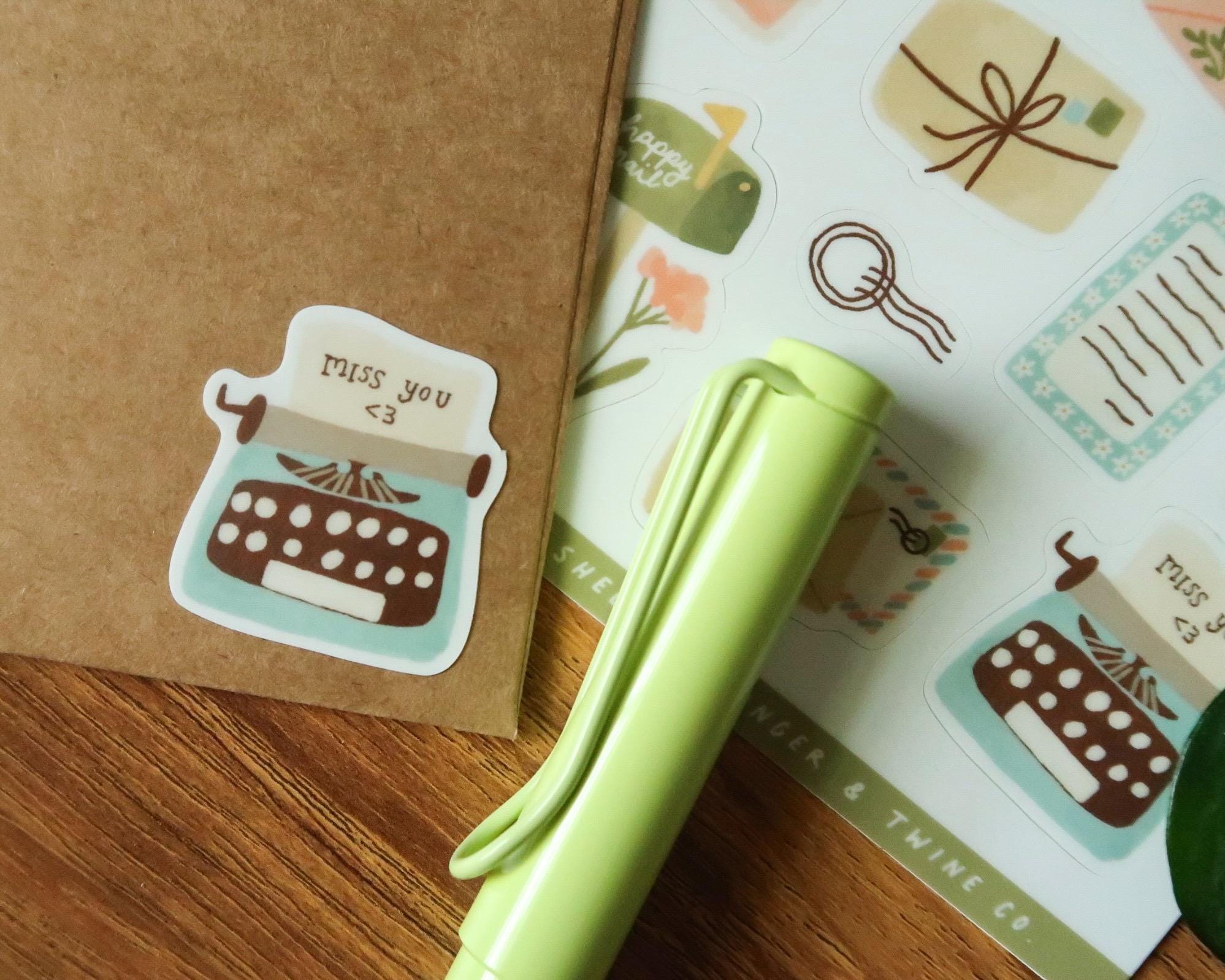 Woodland Wonders Sticker Sheet | Cozy Forestcore Stationery | Durable Waterproof Vinyl