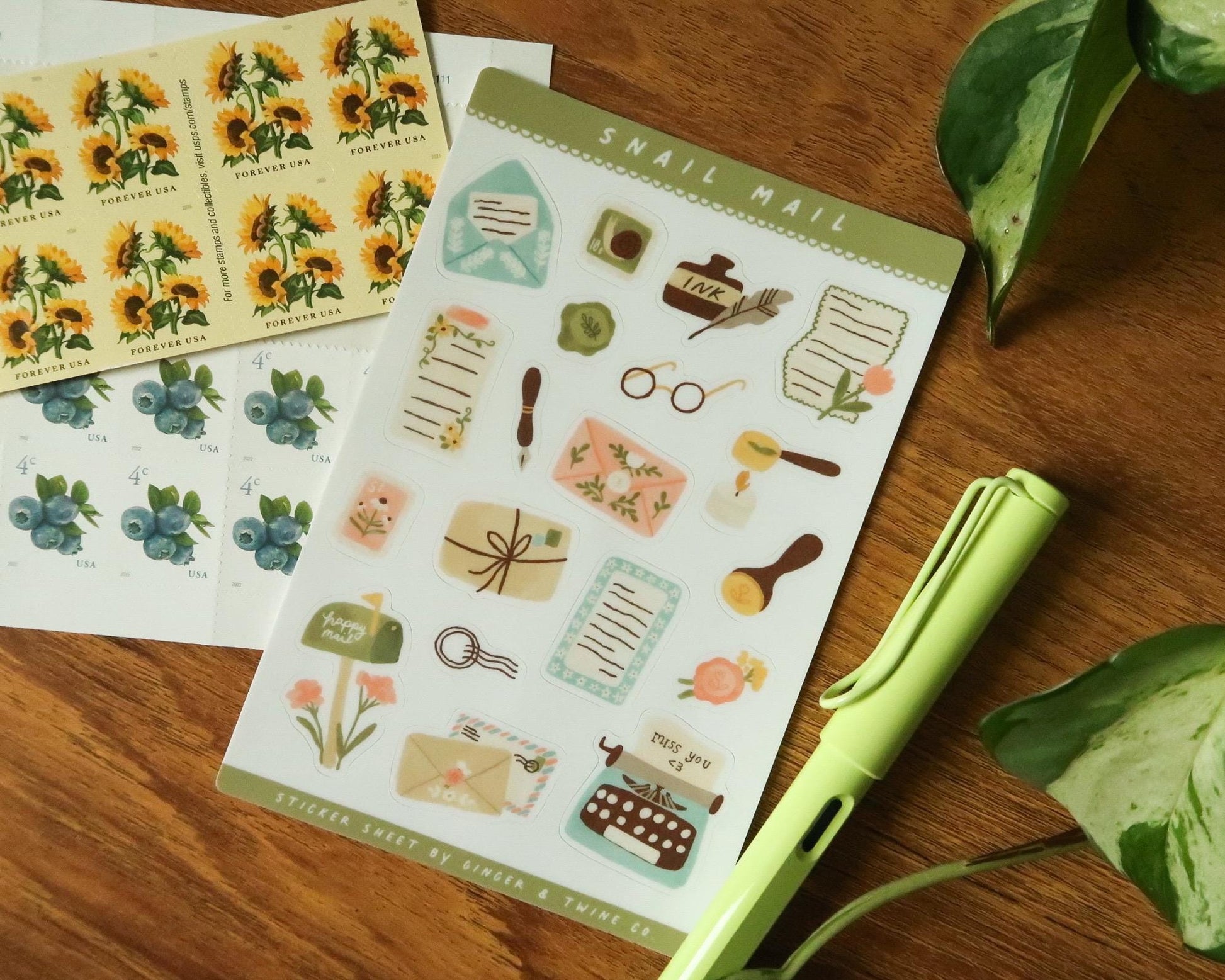 Woodland Wonders Sticker Sheet | Cozy Forestcore Stationery | Durable Waterproof Vinyl