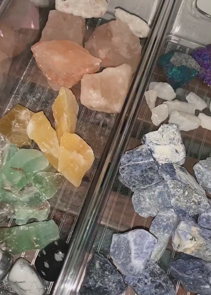 Mystery Crystal Grab Bag, Half a Pound or 8-12 Genuine Gemstones Selected at Random for a Lovely Surprise!