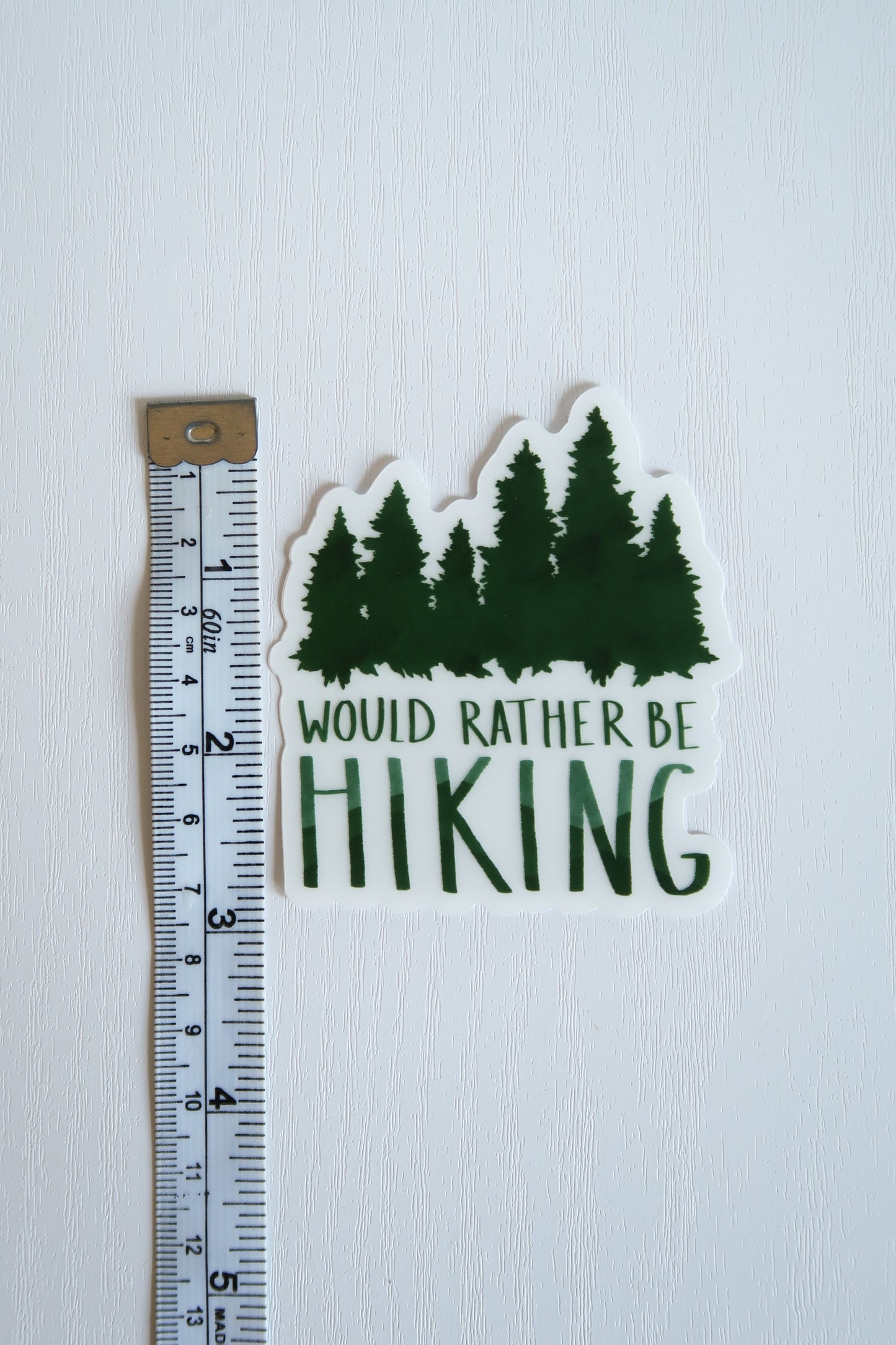 Rather Be Hiking Sticker